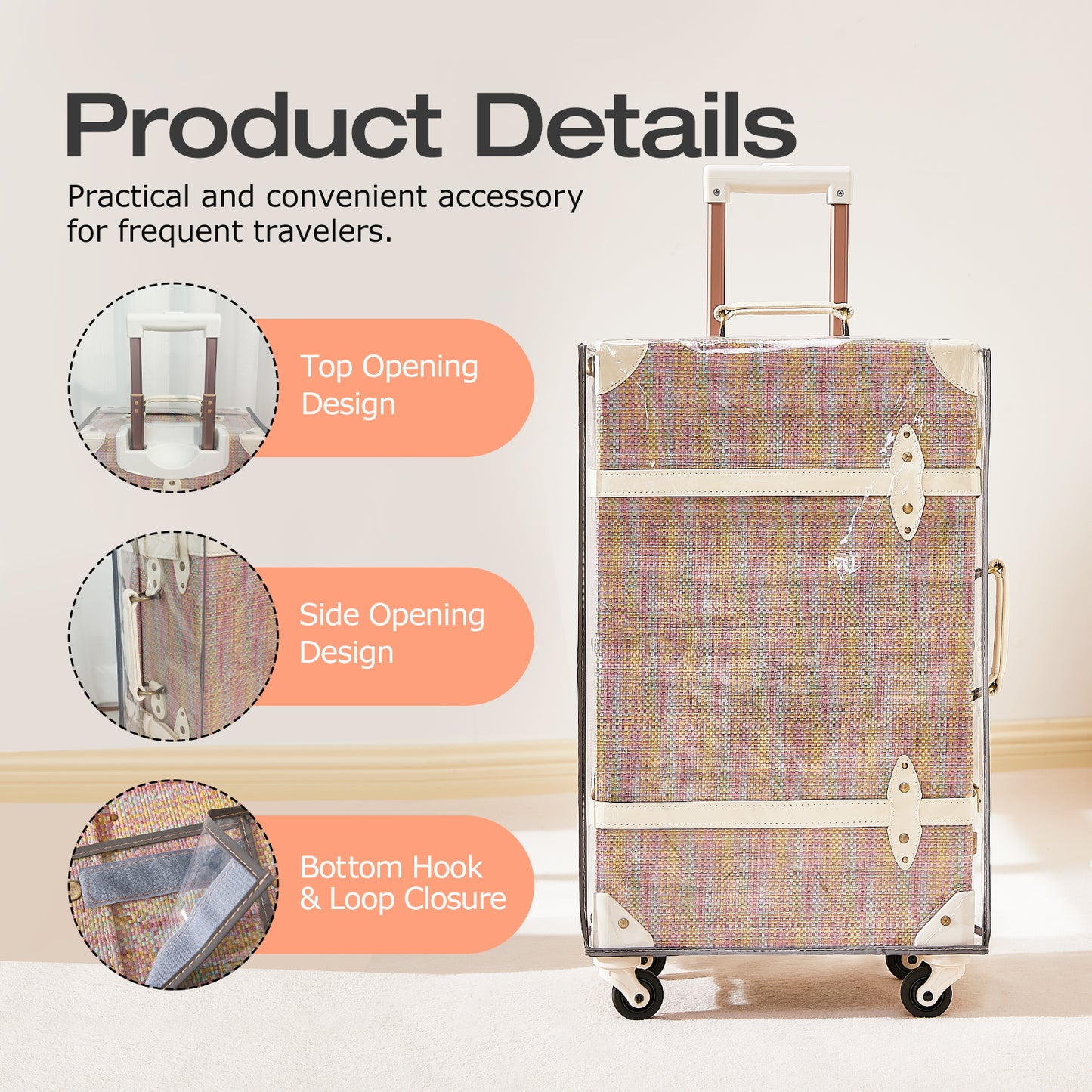 20 inch Clear Waterproof Luggage Protector