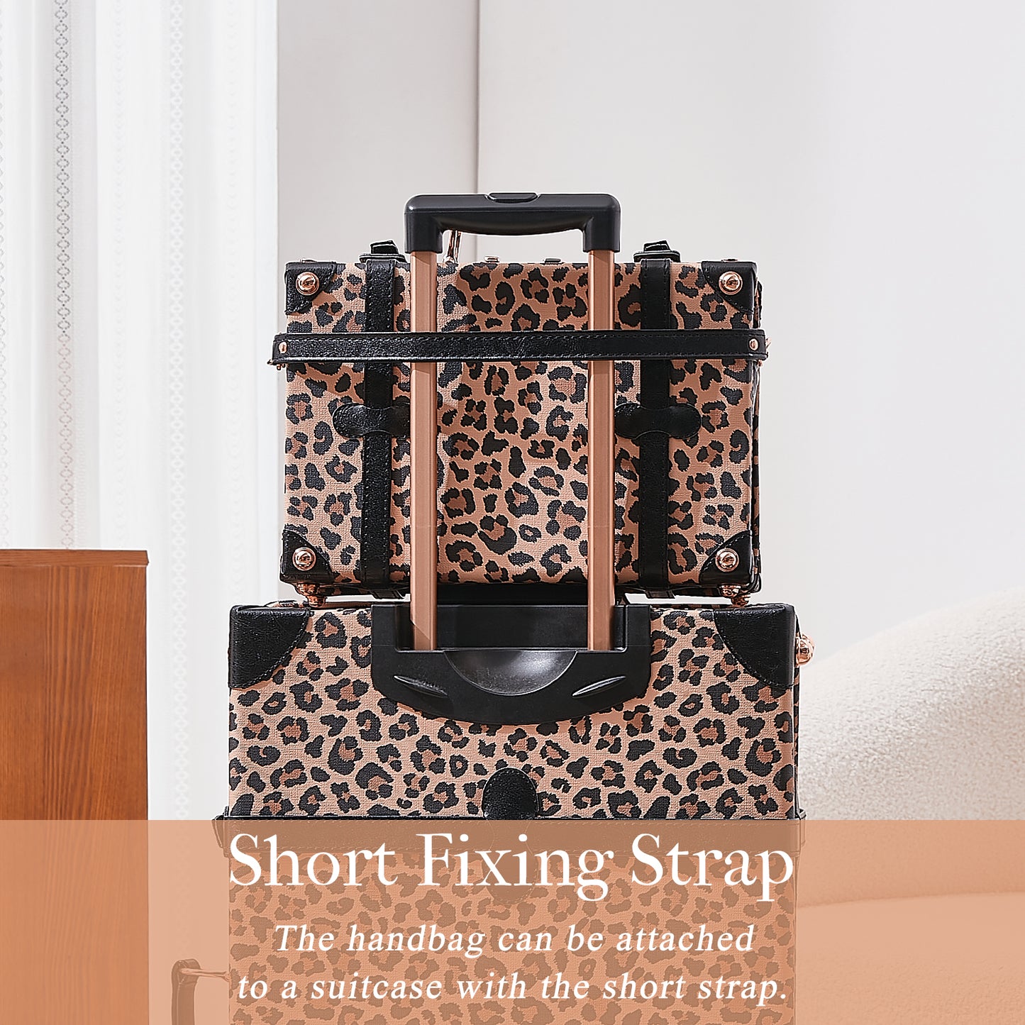 Baby Keepsake Case Handmade Memory Storage Box, Leopard, 13''