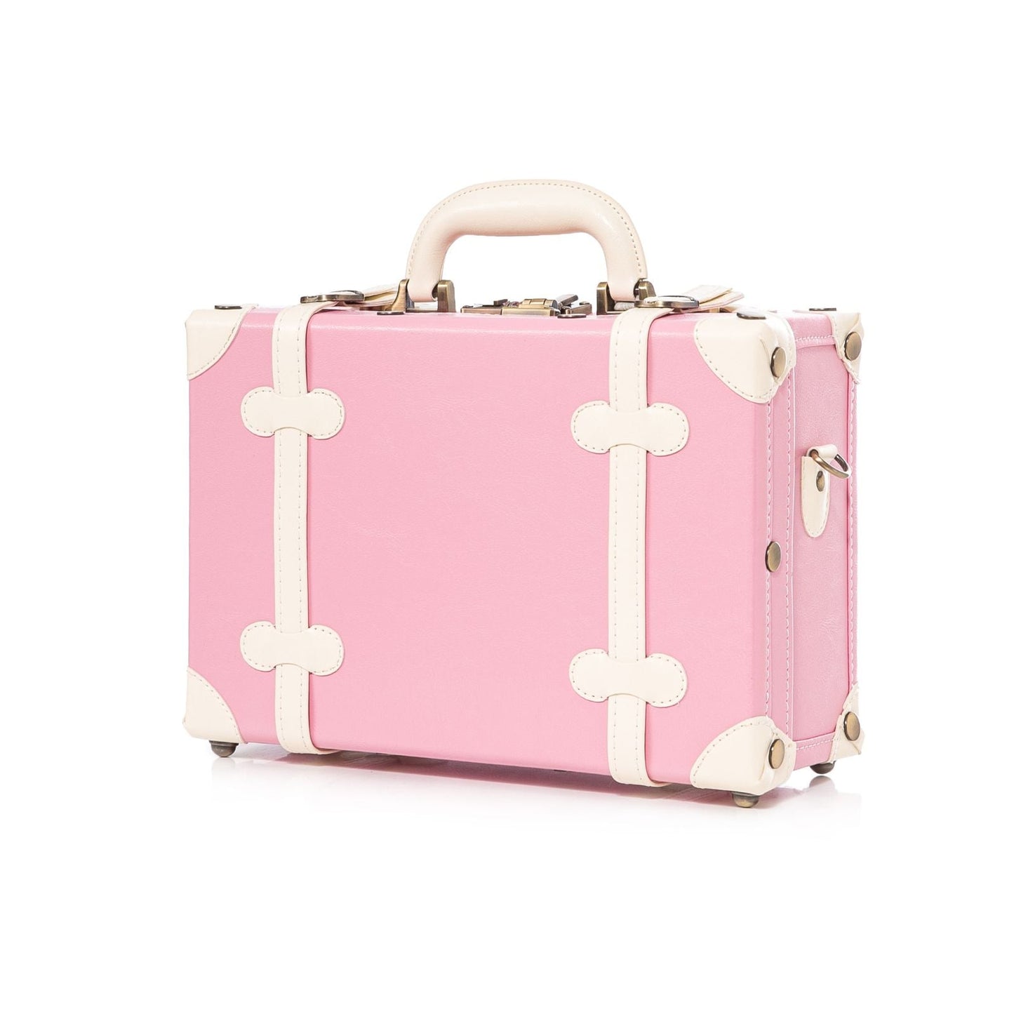 Uniwalker 12" Vintage Luggage - Pink