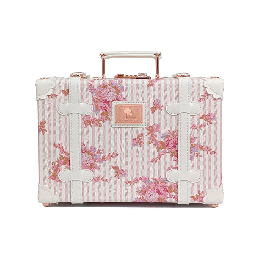Baby Keepsake Case Handmade Memory Storage Box, Pink Floral, 13''
