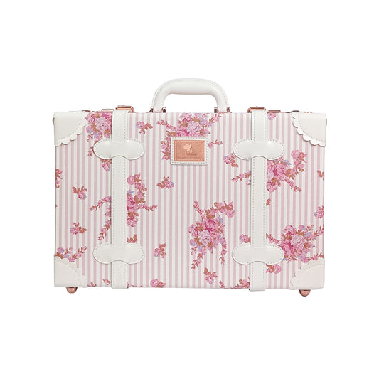 Baby Keepsake Case Handmade Memory Storage Box, Pink Floral, 18''