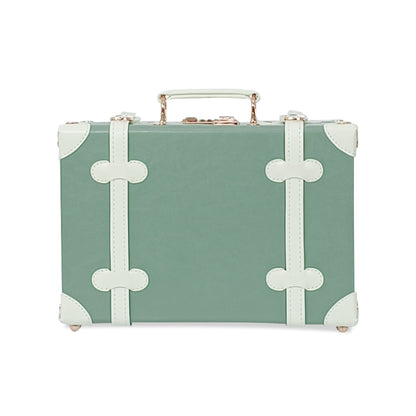Baby Keepsake Case Handmade Memory Storage Box, Mint, 13''