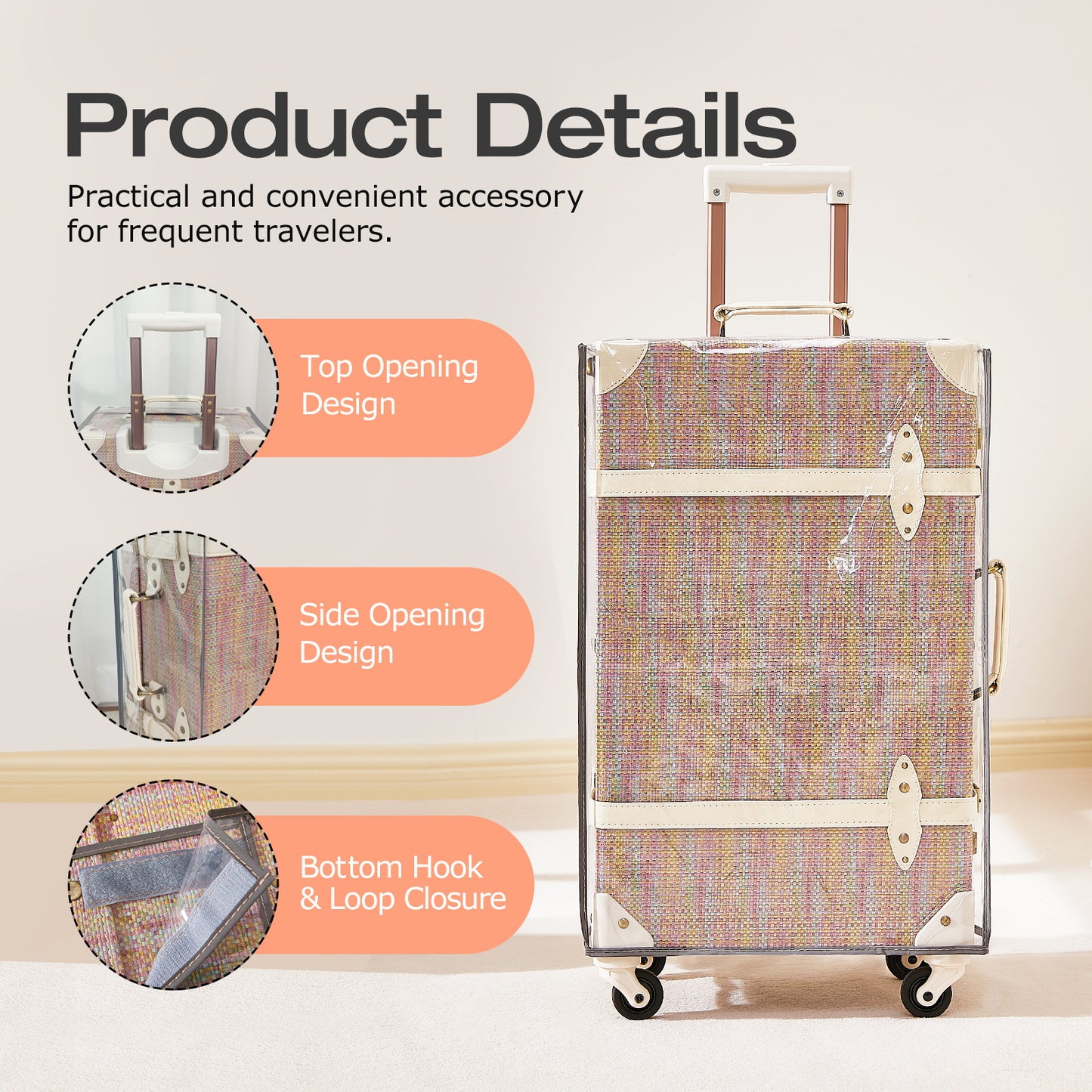 20inch Clear Waterproof Luggage Protector