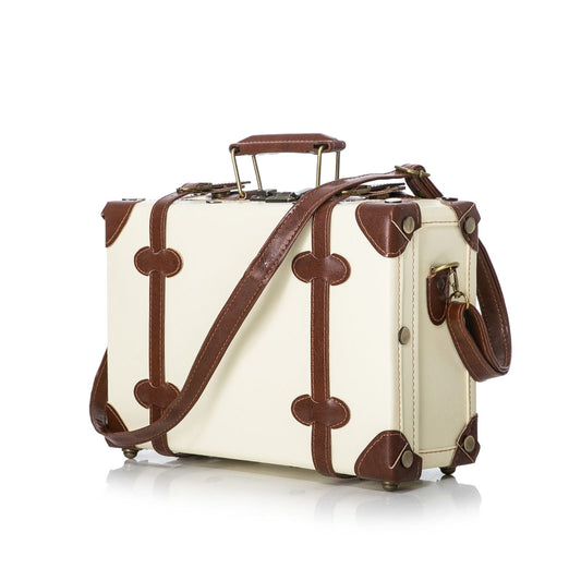 Uniwalker 12"  Vintage Luggage - Beige