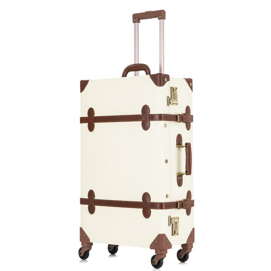 Uniwalker 26"  Vintage Luggage - Beige