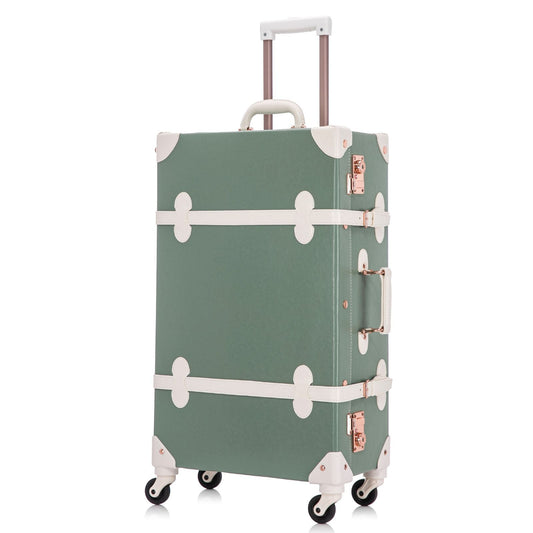 Uniwalker 26"  Vintage Luggage - Green