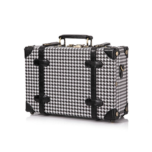 Uniwalker 12"  Vintage Luggage - Houndstooth