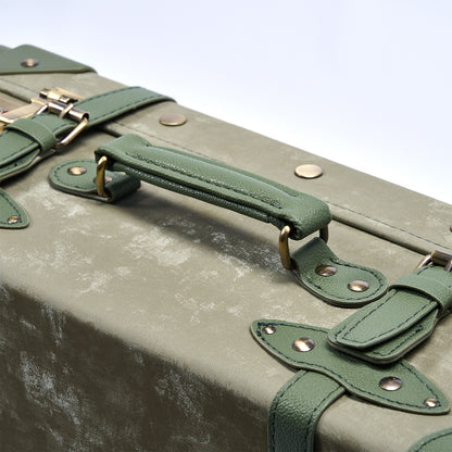 UNIWALKER Vintage Luggage Set, Emerald Green