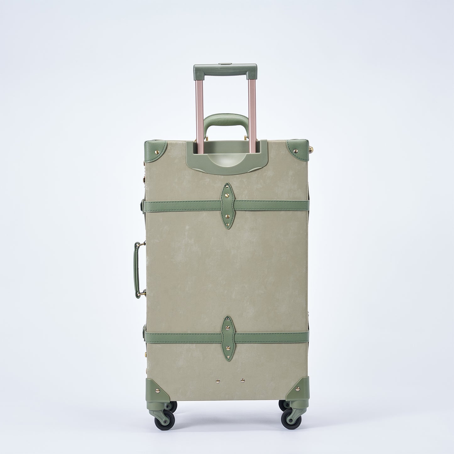 UNIWALKER Vintage Luggage Set, Moss Green