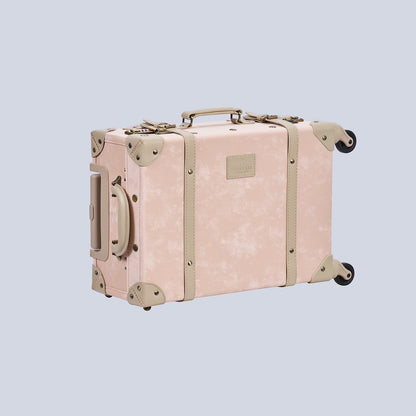 UNIWALKER Vintage Luggage Set, Velvet Pink